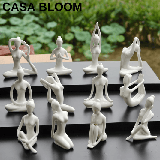 פסל צורות היוגה - CASA BLOOM