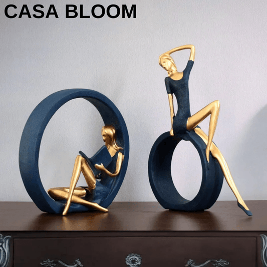 פסל אשת היוגה - CASA BLOOM
